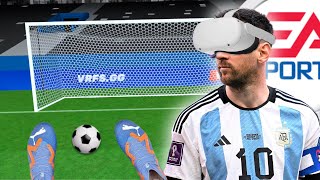 THEY ADDED FIFA TO VIRTUAL REALITY [upl. by Fleeman]