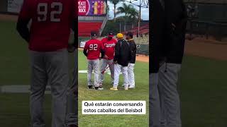 Albert Pujols VS Yadier Molina qué estarán hablando esos dos turpenes albertpujols yadiermolina [upl. by Hasila]