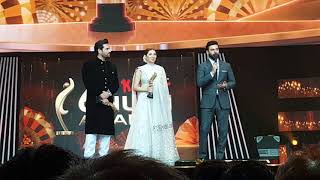 Fawad khan saying Maula jatt 2 Dialogue  Mahira Khan Hamayun Saeed Hum Awards 2018 [upl. by Todd]