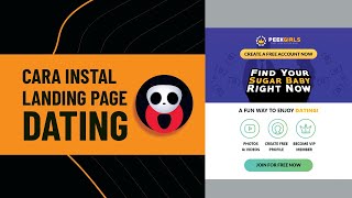 Cara Membuat Landing Page CPA Dating Menggunakan Hosting Gratisan [upl. by Christiano623]