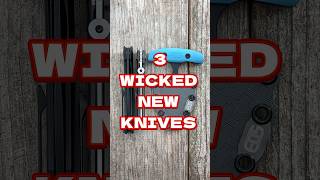 3 Wicked New Knives edc shorts youtubeshorts blade knife [upl. by Udall]