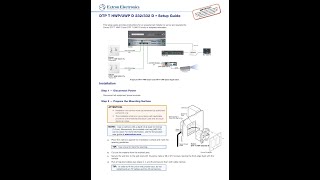 EXTRON DTP T HWP 232 01 PDF MANUAL [upl. by Aniles]