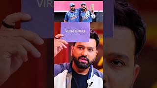 Rohit Sharma और Virat Kohli 😎❤️  rohitsharma viratkohli shorts viral interview kapilsharma [upl. by Hnacogn]