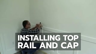 Installing Top Rail and Cap [upl. by Assirim161]