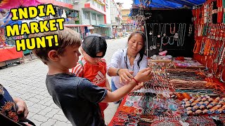 Market Hunt on the Streets of McLeod Ganj India 🇮🇳 [upl. by Nalla]