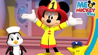 Play Firefighters with Mickey Mouse 🚒  Me amp Mickey  Vlog 73  ​disneyjr [upl. by Doley376]