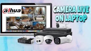 How To Watch Dahua CCTV Cameras Live On PC amp Laptop [upl. by Ahcim]