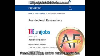 Postdoc XIAN JIAOTONG LIVERPOOL UNIVERSITY XJTLU EconManagement China Very High Salary [upl. by Ardnahs]