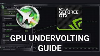 How to PROPERLY Undervolt Your GPU Feat GTX 1060 [upl. by Htirehc]