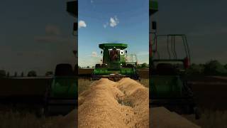 SWATHING amp HARVESTING CANOLA  Edgewater Saskatchewan  Farming Simulator 22  fs22 [upl. by Oakleil75]