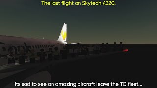 Flying on Thomas Cooks Last Skytech A320 [upl. by Celinda]