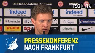 Die Pressekonferenz nach dem Bundesligaspiel bei Eintracht Frankfurt [upl. by Urbas]