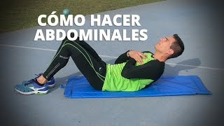 Cómo hacer abdominales de la manera correcta [upl. by Oiluig]