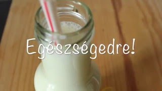 Frissítő Gyömbéres Körte Smoothie  video recept [upl. by Culbert]