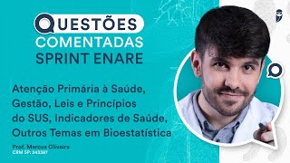 Questões Comentadas de Indicadores de Saúde  Medicina Preventiva  Sprint ENARE Residência Médica [upl. by Jeanne]