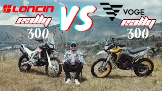 VOGE RALLY 300 VS LONCIN RALLY 300 [upl. by Hemingway830]