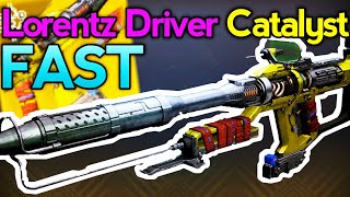 Destiny 2  How to Get and Complete the Lorentz Driver Catalyst [upl. by Katerine]