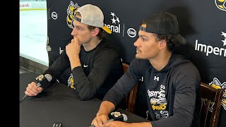 Sarnia Sting Postgame Press Conference [upl. by Ruckman]