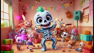 quotBony Beats  Chumbala Cachumbala Skeleton Dance  Halloween Fun for Kidsquot [upl. by Rebekah]