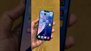 iPhone vs Samsung waterproof testsamsung iphone viralvideo trending trendingshorts [upl. by Dedric]