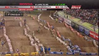 AMA Supercross 2010 Rd 17 Las Vegas 450 Part 2 [upl. by Kawasaki]