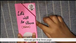 Travel brochure of Bihar  Step by step Tutorial  Will you try these [upl. by Cyrus]