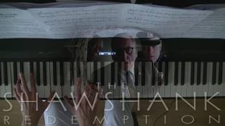 Shawshank Redemption Soundtrack  End Title  Thomas Newman Piano [upl. by Garris]