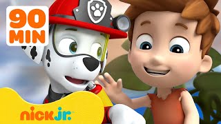 PAW Patrol  ¡Las más grandes aventuras de PAW Patrol 💥 90 minutos  Nick Jr [upl. by Byrd]