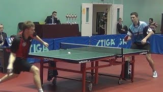 Vasiliy LAKEEV vs Alexey LIVENTSOV 12 FINAL Moscow Championships 2014 Table Tennis Table Tennis [upl. by Neit]