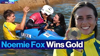 Emotional Moment Noemie Fox Wins Olympic Gold [upl. by Sorac]