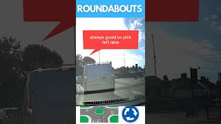 Mastering Roundabouts The 1 Mistake Everyone Makes 😱🚗🔄 drivingtest [upl. by Asirac]