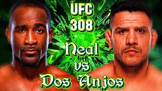 Geoff Neal vs Rafael Dos Anjos Fight Simulation [upl. by Okkin]