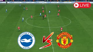 Brighton  Manchester United Extended Highlights  Premier League Live Highlights Today 2024 [upl. by Ahsikyw43]