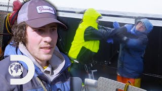 Crew Members Fight After Catching Only Three Crabs  Deadliest Catch [upl. by Dugan514]