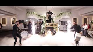 Insane Lebanese wedding entrance with CRAZY Lebanese zaffedabke Entertainment Australia [upl. by Madigan832]