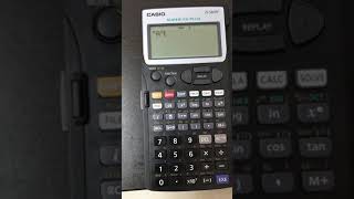 How to program Casio 5800P [upl. by Acsehcnarf]