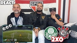 REACT PALMEIRAS 2X0 CORINTHIANS  JA ERA PREVISTO BRASILEIRÃO [upl. by Gilberta50]