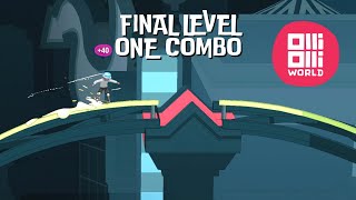 OlliOlli World Final Level in One Combo Lynx Heights [upl. by Refinney]