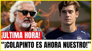 🚨 ¡BOMBAZO FLAVIO BRIATORE FICHA A FRANCO COLAPINTO PARA ALPINE 🏎️🔥 [upl. by Llerrut962]