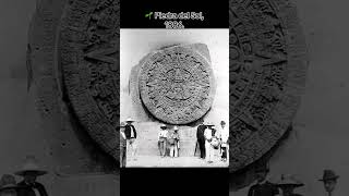 🌱Piedra del Sol 1886 La Piedra del Sol Azteca también conocida como Piedra del Calendario Azteca [upl. by Palla]