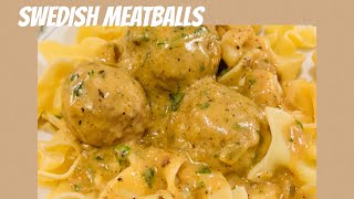 How to make Swedish Meatballs  The Best Swedish Meatballs  Lana’s Kitchen [upl. by Arait]