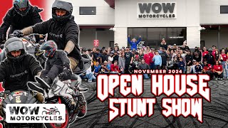 November Stunt Show amp Open House  WOW Motorcycles [upl. by Berns]