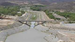 CANAL DA TRANSPOSIÇÃO DO RIO SÃO FRANCISCO ENTRE A BARRAGEM DE BOA VISTA E BARRAGEM DE MORROS NA PB [upl. by Nauqad]