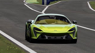 Mclaren Artura 2022  Autódromo de Interlagos  Onboard VR  Replay [upl. by Hewes]