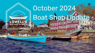 Oct 2024 Boat Shop Update Building Wooden Boats Racing Wooden Boats Teaching Wooden Boat Building [upl. by Anilahs196]