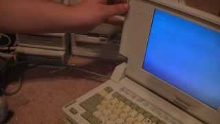 Super Rare Compaq SLT286 with accessories part 3 the SLT386s20 [upl. by Barbe]