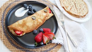 NALEŚNIKI  ulubiony przepis  crepes [upl. by Annaej]