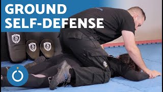 DEFENSE Against Being PINNED Face Down on THE GROUND 👊 KRAV MAGA [upl. by Basia]