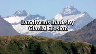 Glacial Processes and Landforms [upl. by Notnek]