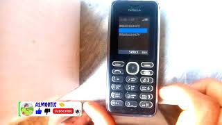 nokia 108 sim card registration failed solution [upl. by Robena383]